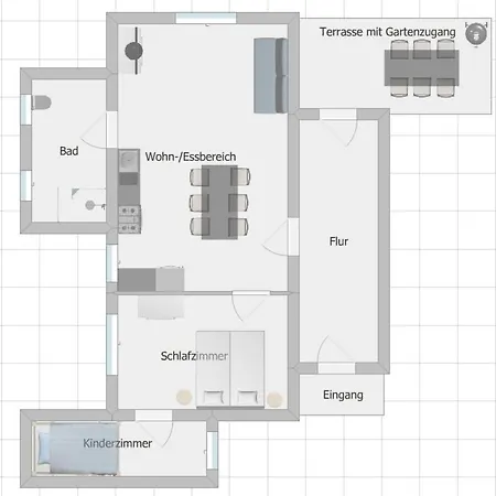 Fruehling In Der Waldrand Mit Grossem Garten * Bad Wünnenberg